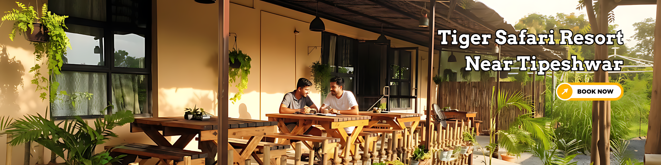 Best Tiger Safari Resort near Tipeshwar wildlife sanctuary forest stay